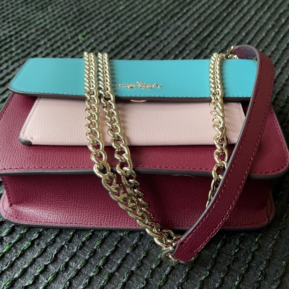 Kate Spade remi colorblock flap chain crossbody - Picture 2 of 16